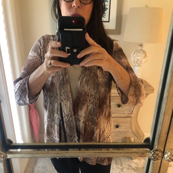 Chico’s Neutral Jacket - Picture 2 of 6